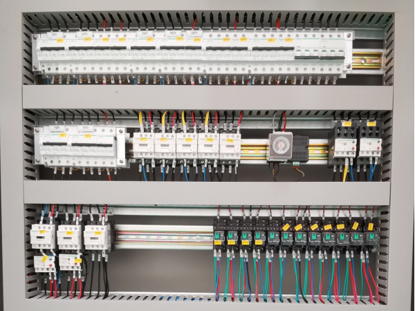電控柜細節 電控柜細節