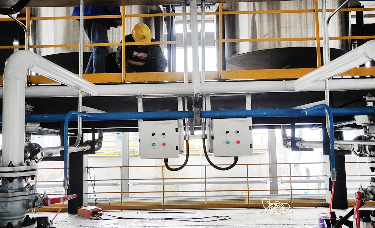 防水涂料生產(chǎn)線控制系統(tǒng) 防水涂料生產(chǎn)線控制系統(tǒng)