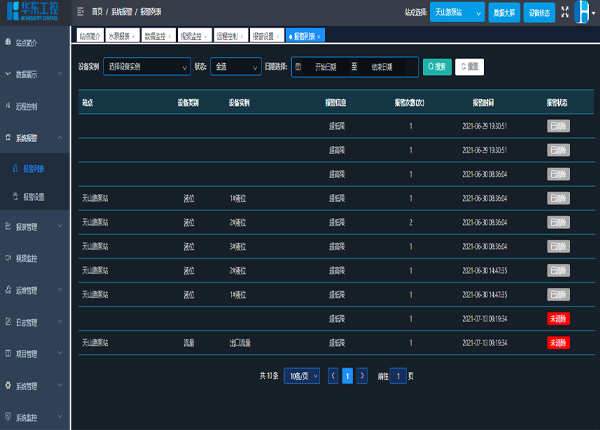 華東工控-智慧泵站管控平臺 華東工控-智慧泵站管控平臺