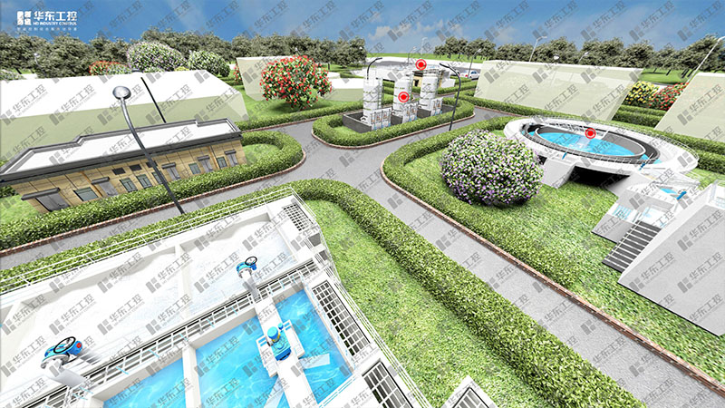 華東工控-污水處理VR全景交互展示系統技術應用