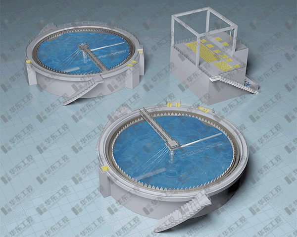 二沉池提升泵房 二沉池提升泵房